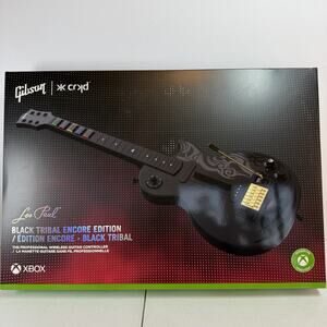 CRKD Gibson Les Paul Guitar Controller Tribal Black Multi-Platform NEW NIB